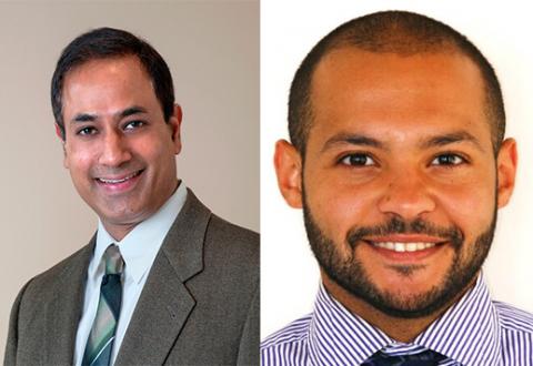 Dr. Manish Valiathan and Reiter Fellow Rany Bous