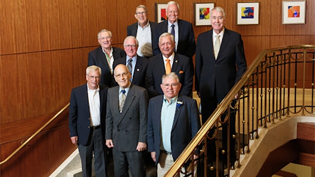 Members of the Class of 1975, CWRU School of Dental Medicine