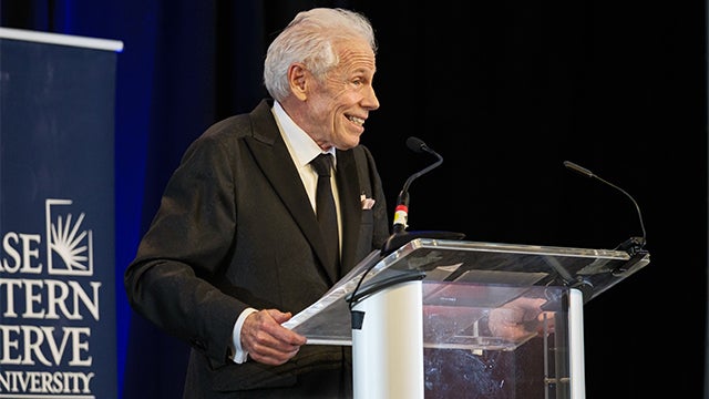 Dr. Michael Gallagher (DEN ’83), master of ceremonies