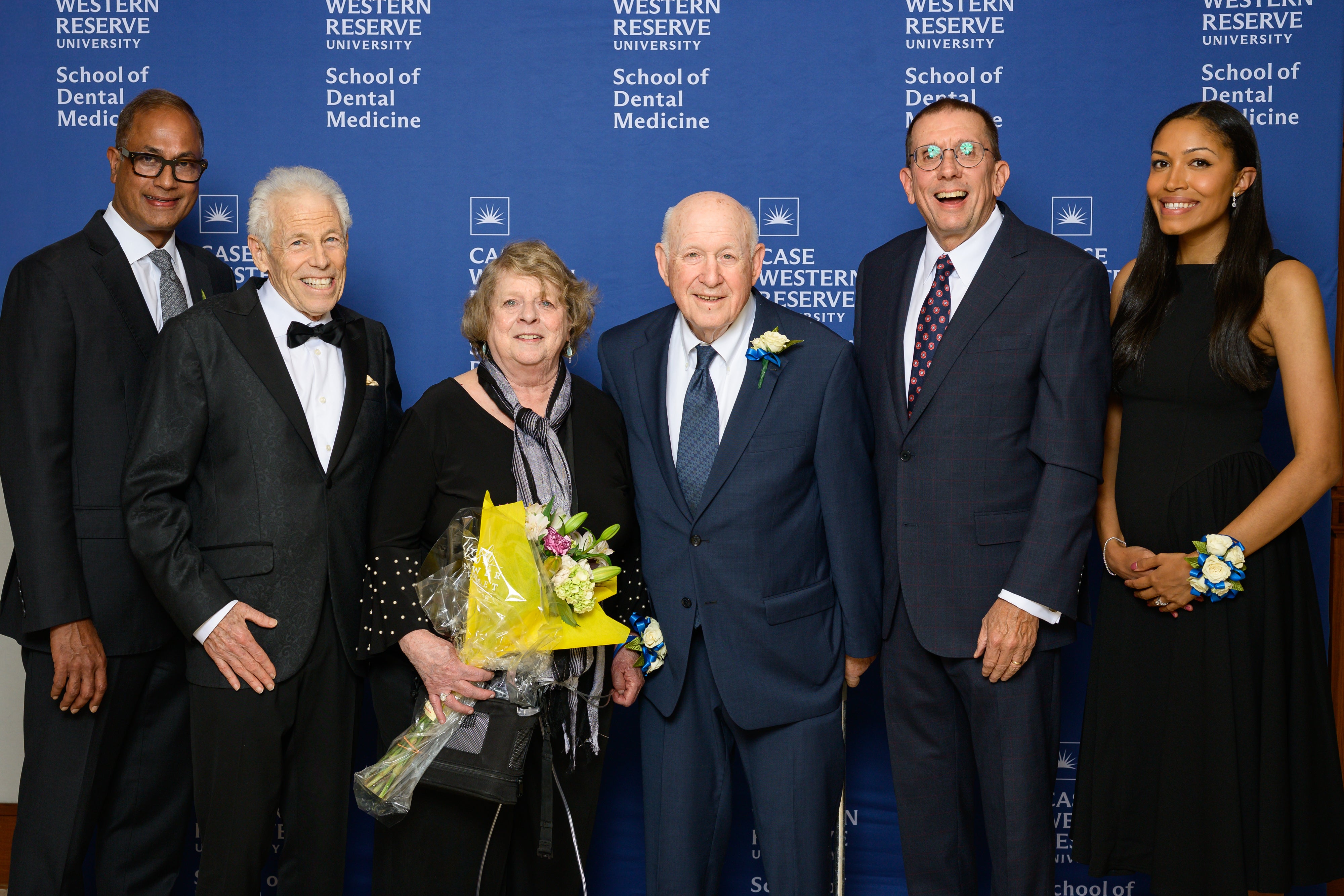 The Cornells celebrating their new Center.