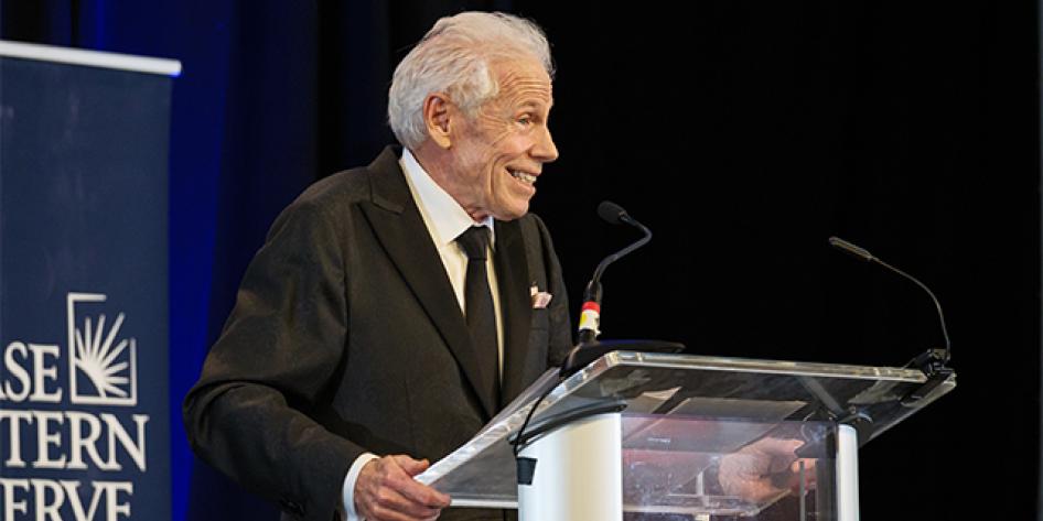 Dr. Michael Gallagher (DEN ’83), master of ceremonies
