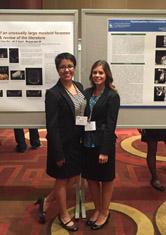 Raquel Rios and Laurel Cook at the 66th AAOMR