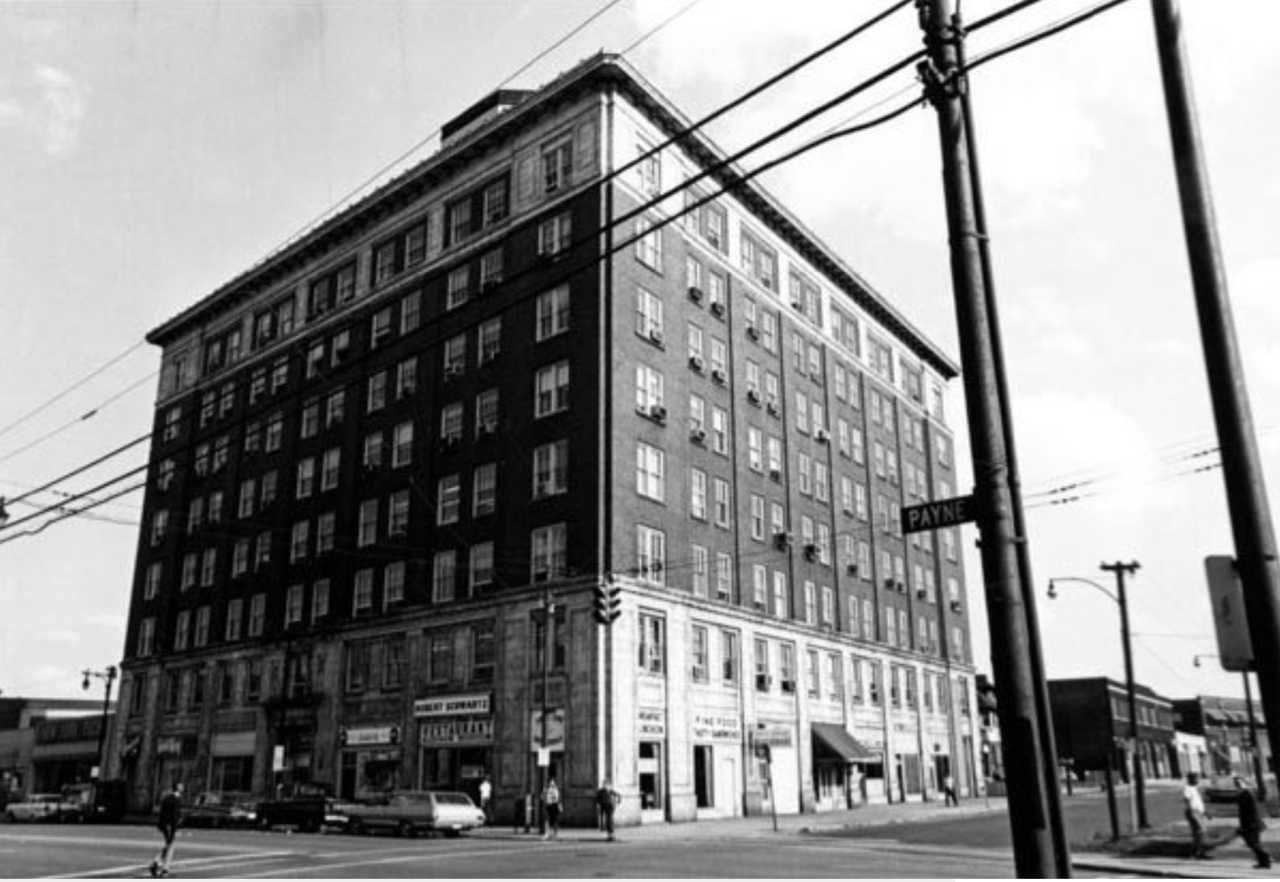 The Film Exchange building in 1965