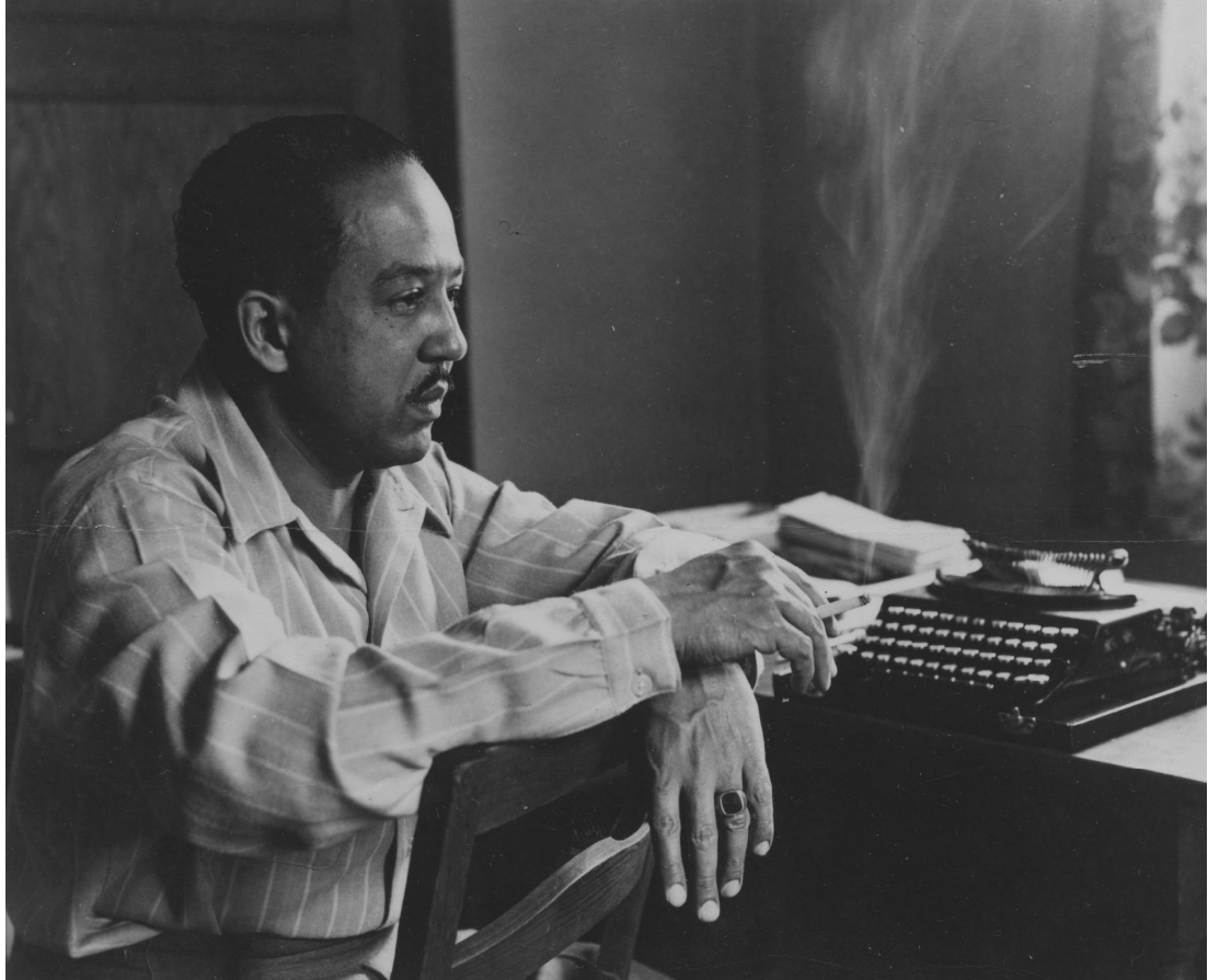 Poet Langston Hughes in 1947