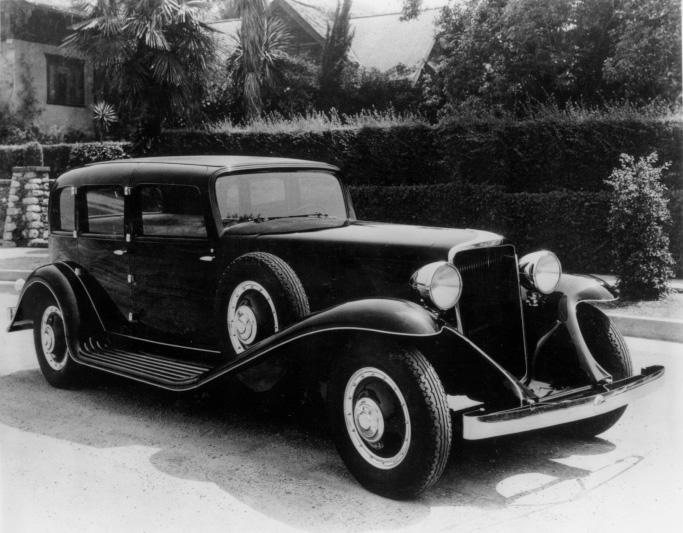 This 1932 Peerless, with a complete aluminum body and engine, was one of only 3 built by the Peerless Motor Car Co. Crawford Auto-Aviation Museum, WRHS.