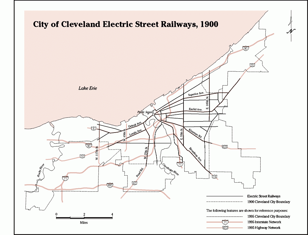City of Cleveland Electric Railways, 1900