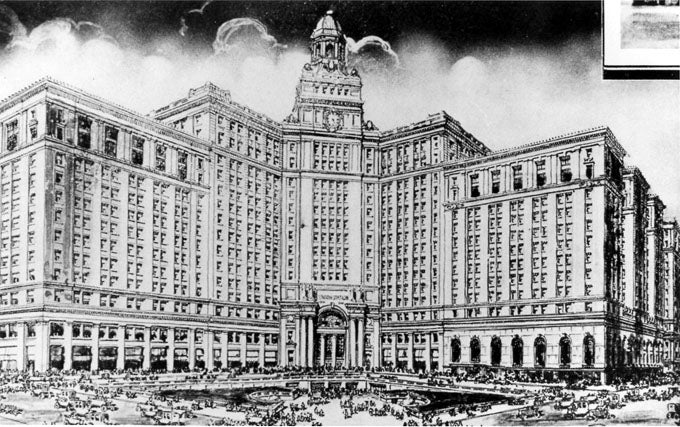 A Proposed Design for the New Union Terminal, ca. 1919. WRHS.