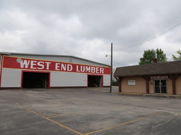 Photo of West End Lumber taken in 2019
