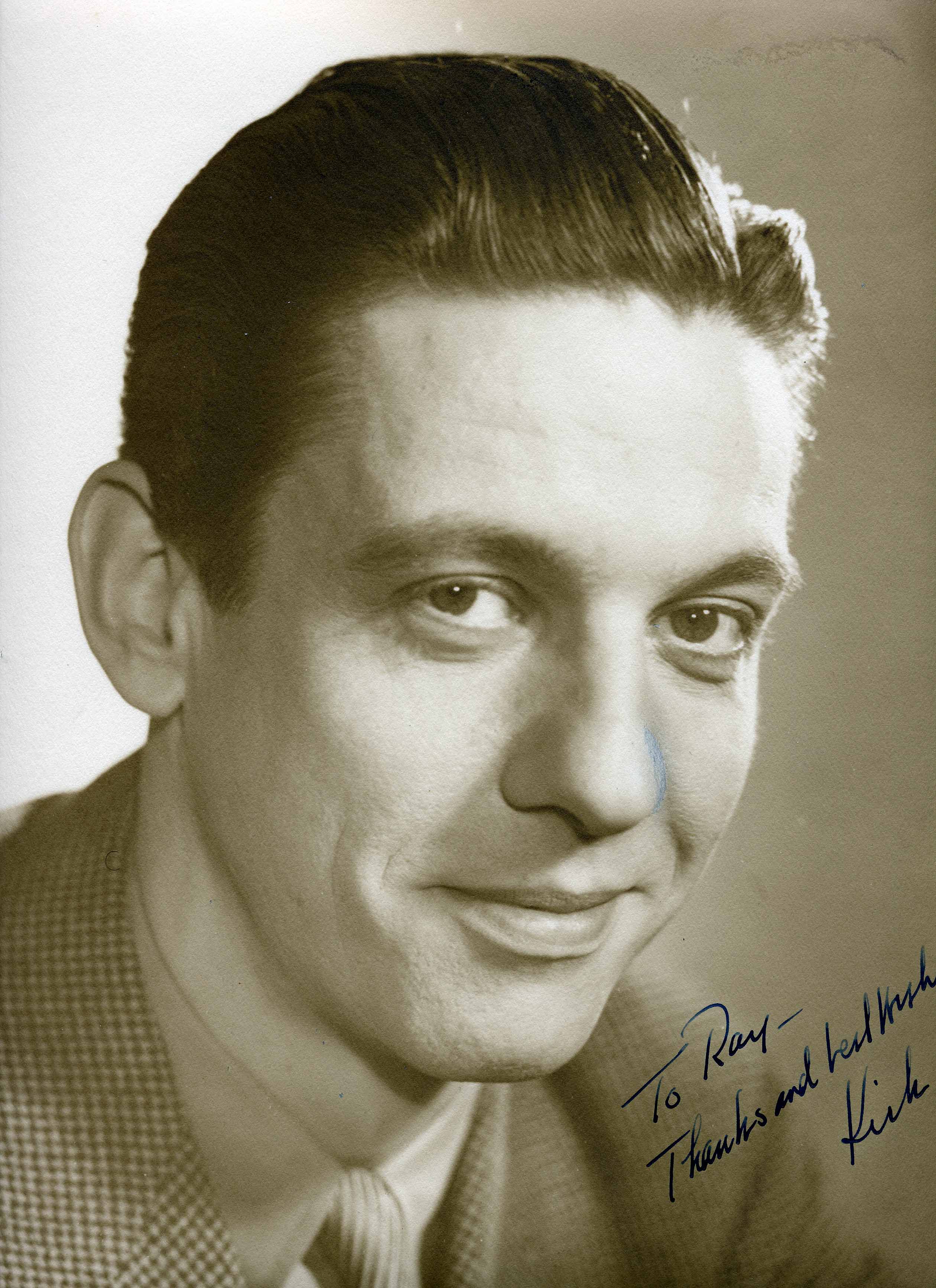Kirk Willis, who starred in a number of sponsored films and TV commercials produced by Cleveland-based Tri-State Motion Pictures and Cinecraft Productions.