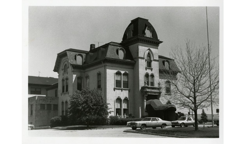 The Stager-Beckwith House, as it appeared in the 1970s.