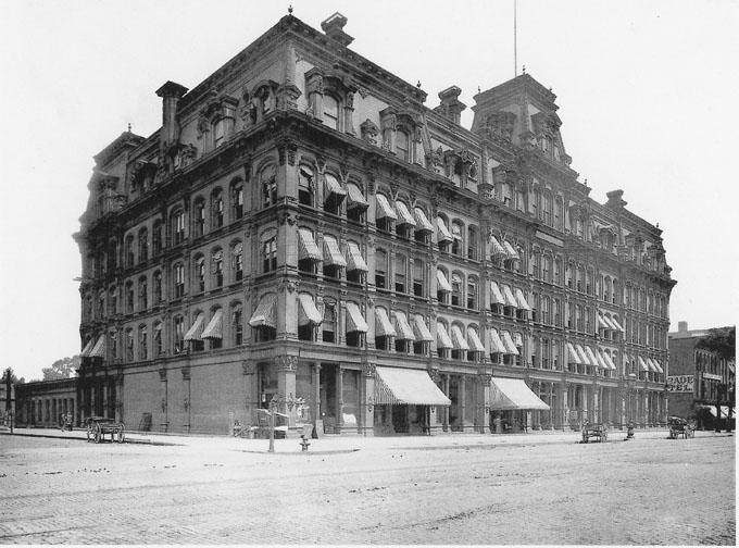 Image of Cleveland City Hall ca. 1880s. WRHS.