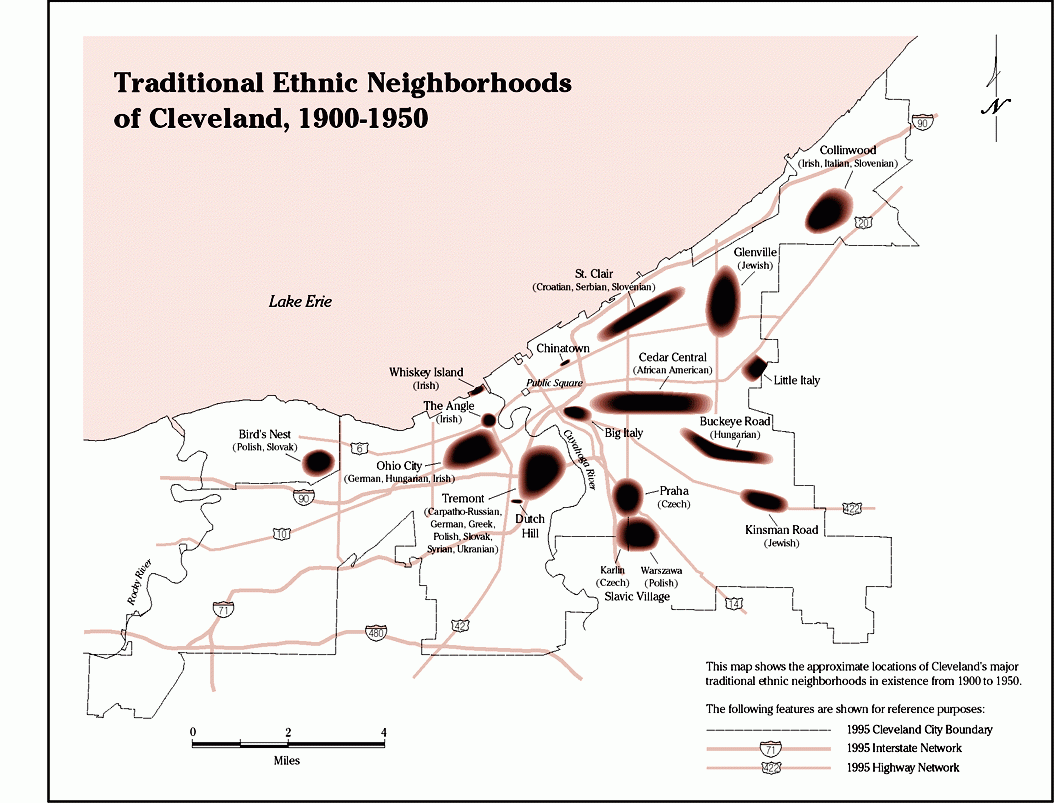 Ethnic Neighborhoods, 1900-1950.