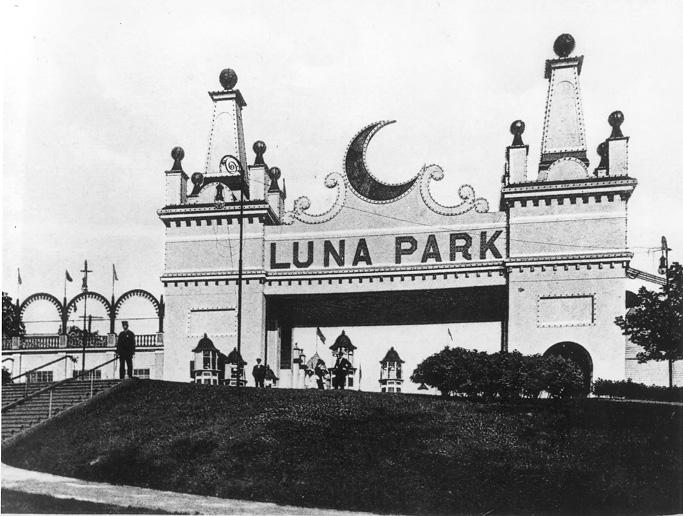 The Entrance to Luna Park, ca. 1910s. WRHS.