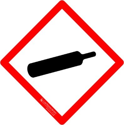 gas hazards signage