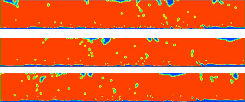 Condensation CFD in an axisymmetric channel;