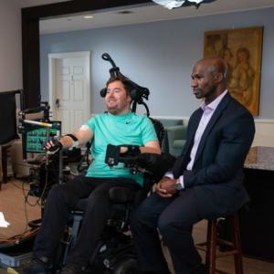 CWRU Professor Bolu Ajiboye on 60 Minutes with Eric Kerchner