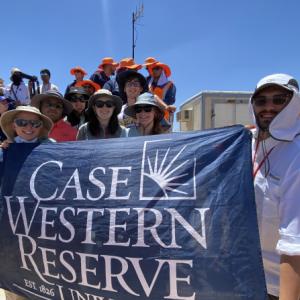 Group of Students from the Case Rocket Team