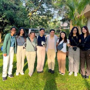 CWRU student group in Uganda