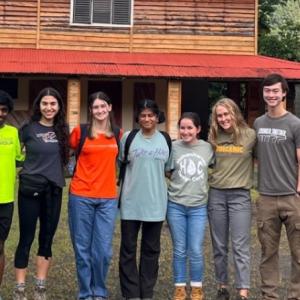 Engineering students in Dominican Republic