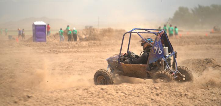 CWRU Baja at at Arizona Baja SAE Competition 2025