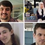 Four Case School of Engineering undergraduate students