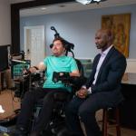 CWRU Professor Bolu Ajiboye on 60 Minutes with Eric Kerchner