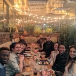 Students at a table during BEES EFRC 2023
