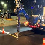 RoadPrintz robotic pavement-marking system