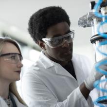 Chemical engineering students at CWRU