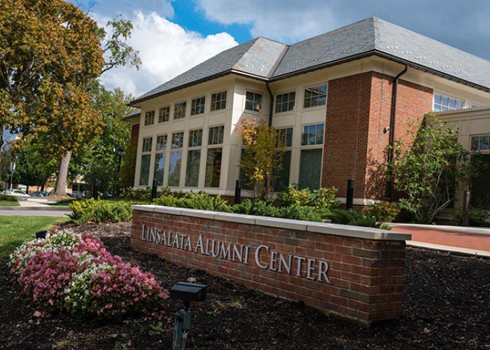 Linsalata Alumni Center exterior