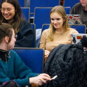 Students in a class