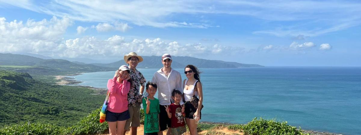 Alvisa & Alessandro exploring Taiwan