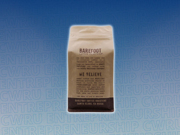 A bag of coffee