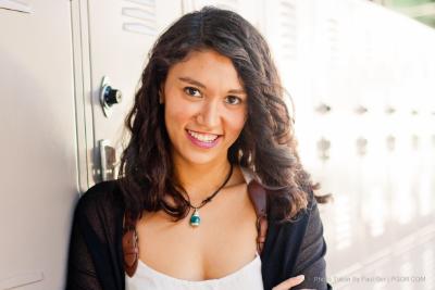 Headshot of poet Sarah Kay