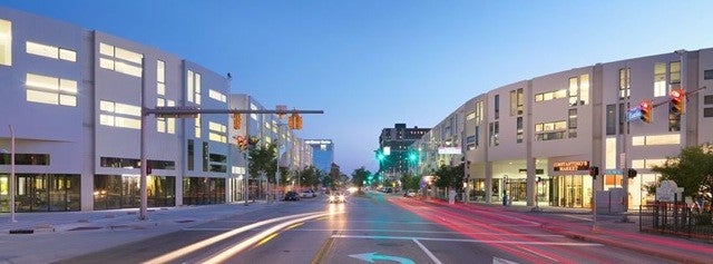 Rendering of Uptown Cleveland street view