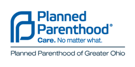 Planned Parenthood Logo, care no matter what. Planned Parenthood of Greater Ohio.