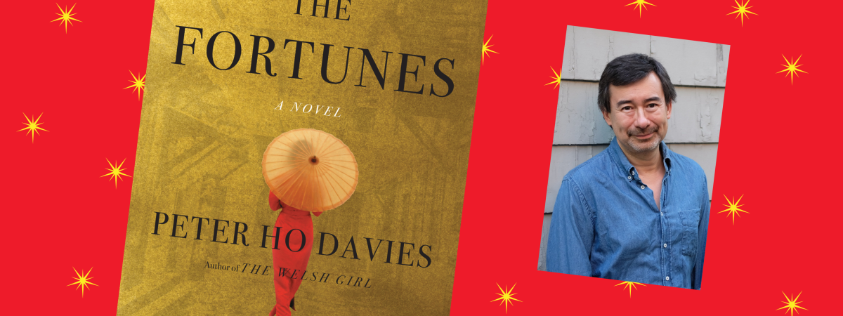 The Fortunes book cover and author Peter Ho Davies 