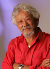Headshot of environmentalist David Suzuki