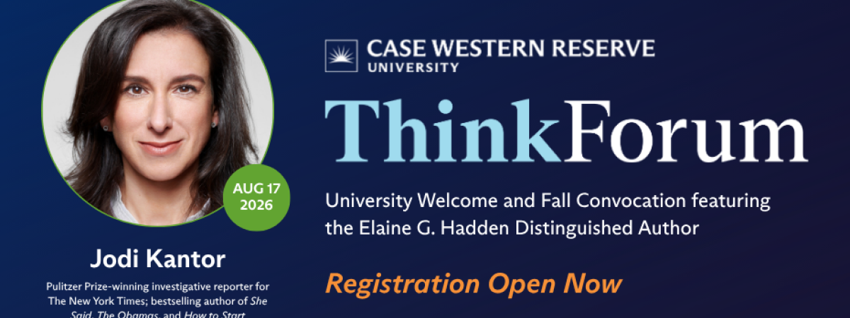 Think Forum University Welcome featuring Jodi Kantor