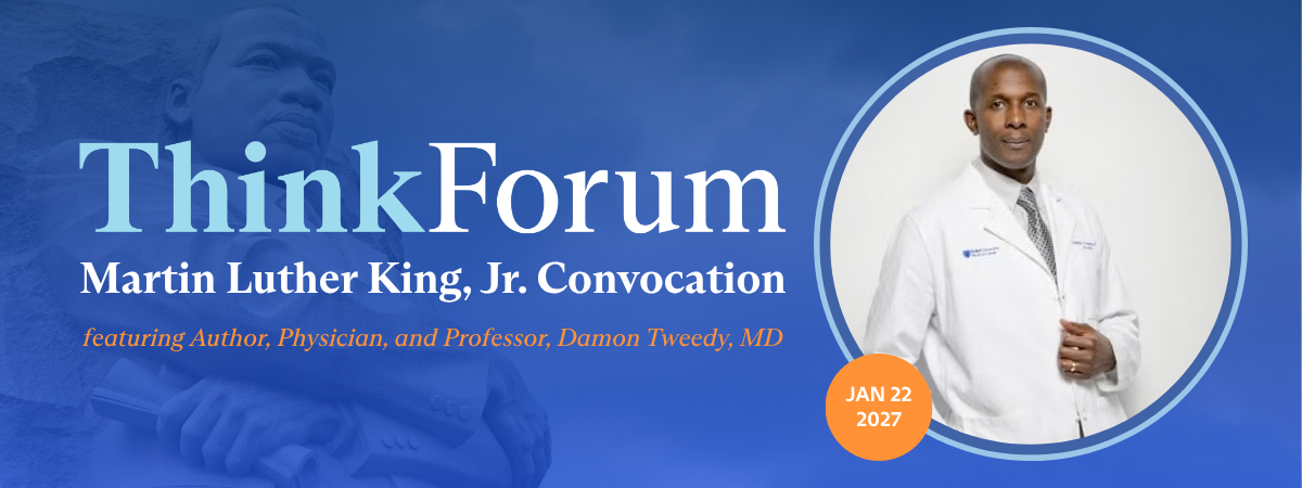 MLK Convo Web Banner, Damon Tweedy