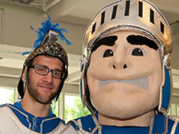 Case Western Reserve University mascots, the Spartan and Spartie