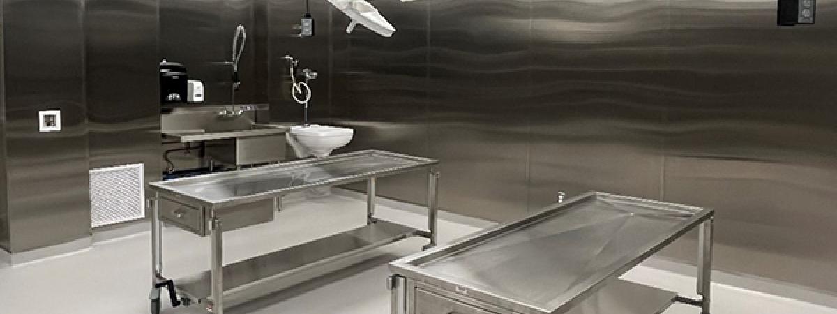 gross anatomy lab renovation rendering