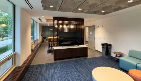 Picture of renovated common space in Norton House