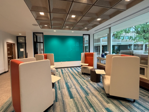 Seating Area in Sherman Student Housing
