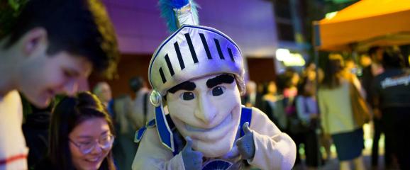 The CWRU Mascot during homecoming