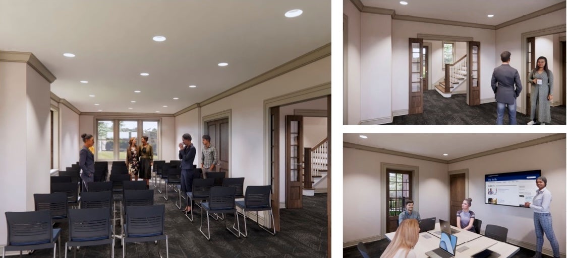 Interior Renderings of the community house