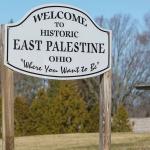 Sign for East Palestine