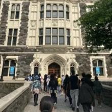 Trio students visiting NY