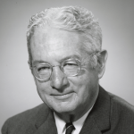 Black and white headshot of William Powell Jones
