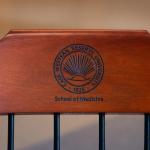CWRU-branded chair